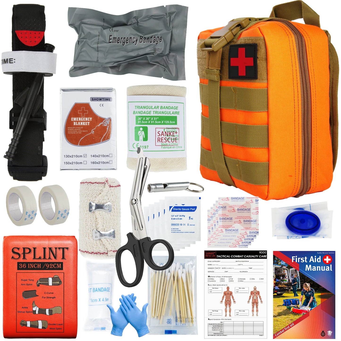 Survival Kit First Aid Emergency Equipment